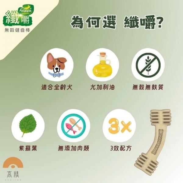 纖嚼 Happi Doggy 潔牙骨 牙刷骨 纖嚼潔牙骨 HappiDogg 狗潔牙骨 寵物潔牙骨 狗零食