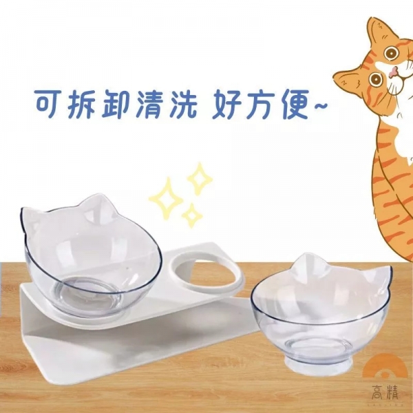 寵物碗 狗碗 貓碗 寵物碗架 飼料碗 寵物水碗 護頸貓碗 斜口貓碗 15度傾斜式護頸貓碗 斜口碗