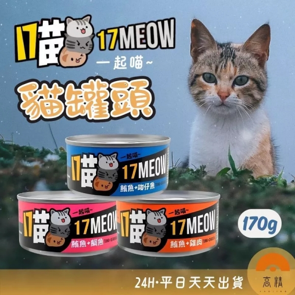 17喵貓罐 副食罐 