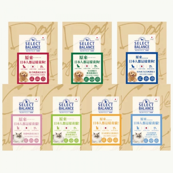Select Balance 貓狗飼料 400g 寵物飼料 犬飼料 狗糧 貓飼料 狗飼料 配方飼料