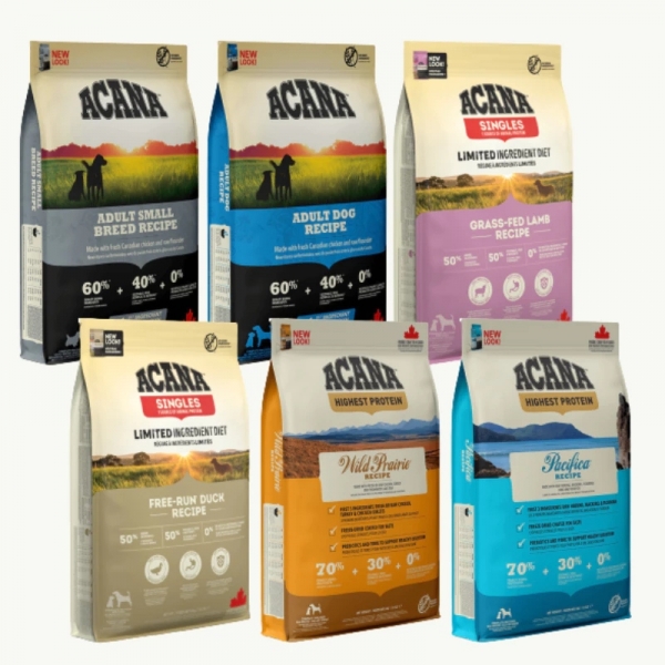 ACANA愛肯拿 低敏無穀狗飼料2kg 飼料 狗糧 犬飼料 無榖 低敏 犬飼料 寵物乾糧 寵物飼料