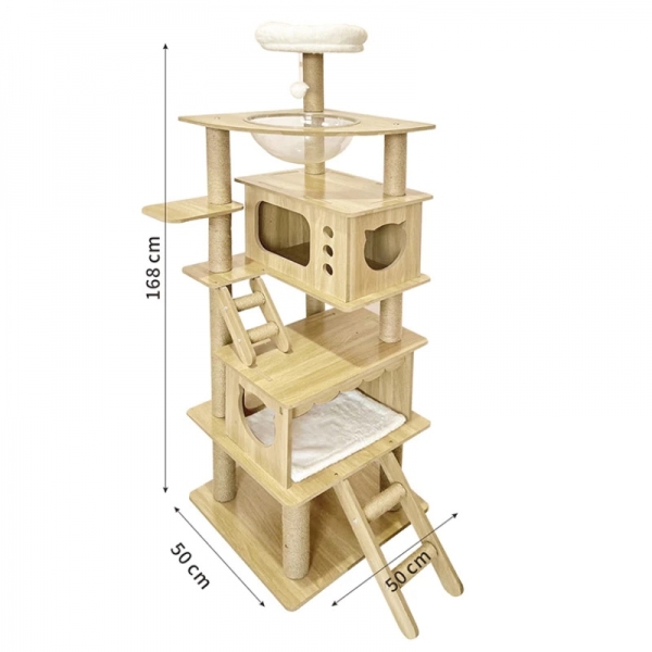 貓跳台 跳台 貓爬架 太空艙 貓抓柱 貓窩 貓咪跳台 貓抓板 貓咪別墅 旋轉貓窩 貓屋 劍麻抓窩 絨布貓跳台