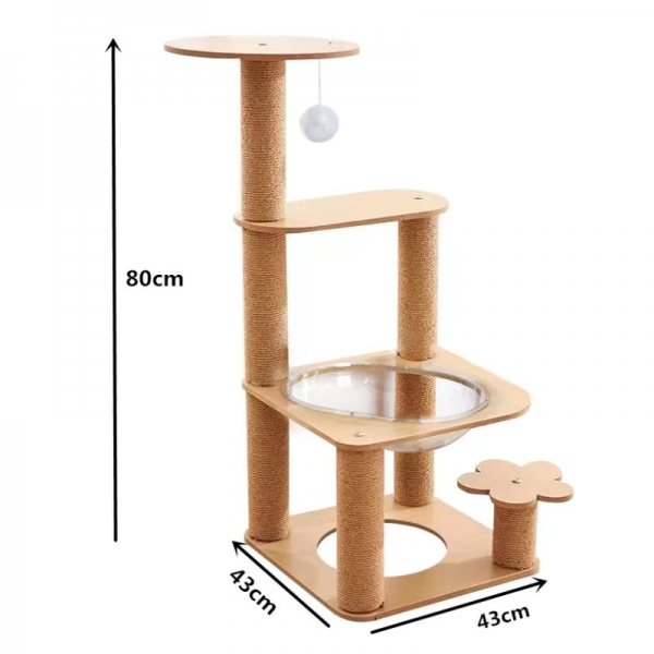 貓跳台 跳台 貓爬架 太空艙 貓抓柱 貓窩 貓咪跳台 貓抓板 貓咪別墅 旋轉貓窩 貓屋 劍麻抓窩 絨布貓跳台