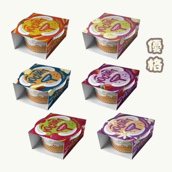 Fidovet 義大利費朵 狗用優格25g DIY點心 水果口味 寵物零食 犬點心 獎勵點心 狗狗點心