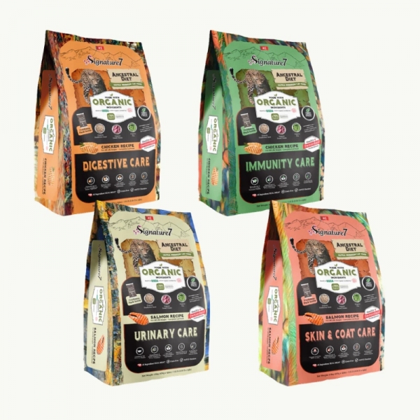 Signature7 心寵 無穀全齡貓糧 水解蛋白 飼料 乾糧 貓飼料 貓乾糧 無穀貓糧 無穀飼料